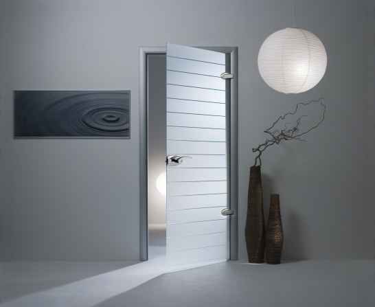 Дверь межкомнатная стеклянная Barcode, Sklo+Glas Дверь межкомнатная стеклянная Barcode, Sklo+Glas